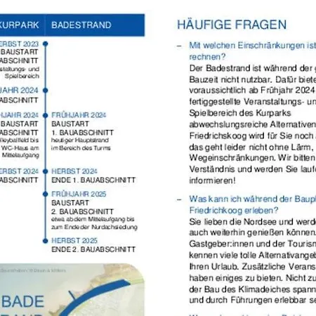 펜션 Komfortables In Friedrichskoog-spitze *